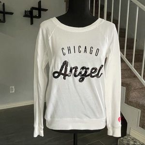 VS scoop neck sweatshirt